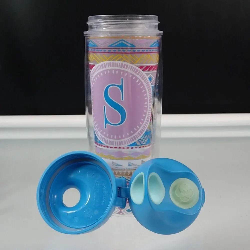 Tervis S Double Wall Insulated Water Bottle With Lid Pat Pending USA Made 700 ml
